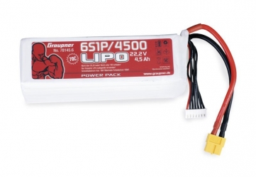POWER PACK Li-Pol 4500mAh/22,2V 70C s XT60 konektorem POWER PACK Li-Pol 4500mAh/22,2V 70C s XT60 konektorem