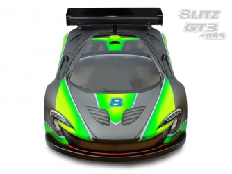 BLITZ 1/8 GT3 GBS Body with Wing (0,7mm)