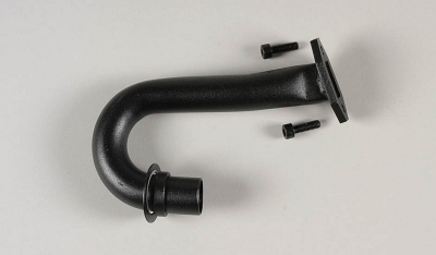 Manifold f. tuning pipe 06299, black, 1pce.