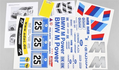 Team decals BMW M3 ALMS, set