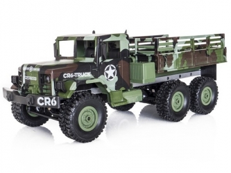 FUNTEK CR6 1/16 RTR 6x6 - zelená maskovací barva FUNTEK CR6 1/16 RTR 6x6 - zelená maskovací barva