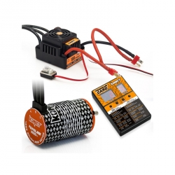 COMBO BRUSHLESS 100Amp WP s 4P 4268SL 1900Kv motorem + programovací karta