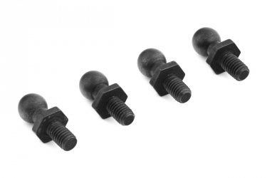 Kulové čepy, střední 8mm, 4ks. - S10 Twister - 1/10 2WD Buggy