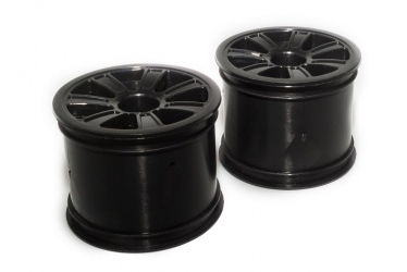 SPOKE WHEEL REAR BLACK (2 PCS) - S10 TWISTER TX