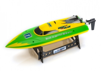 LRP Deep Blue 340 2,4 High-Speed Racing loď RTR - žluto/zelená LRP Deep Blue 340 2,4 High-Speed Racing loď RTR - žluto/zelená