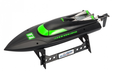 LRP Deep Blue 340 2,4 High-Speed Racing loď RTR - černo/neon zelená LRP Deep Blue 340 2,4 High-Speed Racing loď RTR - černo/neon zelená