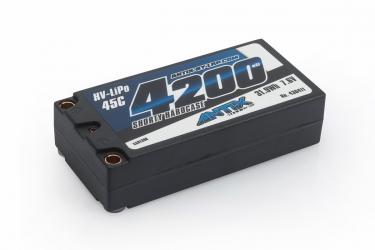 ANTIX by LRP 4200 Shorty - 7.6V LiHV - 45C LiPo Car Hardcase