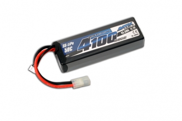 ANTIX by LRP 4100mAh - 11.1V - 50C LiPo Car Stickpack Hardcase - TAMIYA konektor