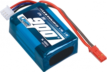 Deep Blue One/340 Tuning LiPo - 900mAh - 2S2P - 7.4V - 30C