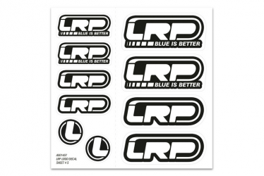 LRP Logo Decal Sheet 4S