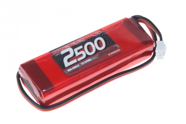 XTEC LiPo RX-sada 2/3A v řadě 2500mAh RX-7.4V a vysílač FUTABA 7PX/10PX