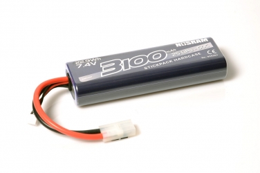 NOSRAM 3100mAh - 7.4V - 50C LiPo Car Stickpack Hardcase - Tamiya konektor NOSRAM 3100mAh - 7.4V - 50C LiPo Car Stickpack Hardcase - Tamiya konektor