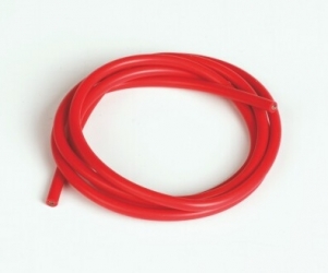 Silikonový kabel 2,6qmm, 13AWG, 1metr, červený