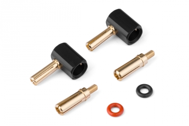 Angle Type 4mm & 5mm Connector Plug